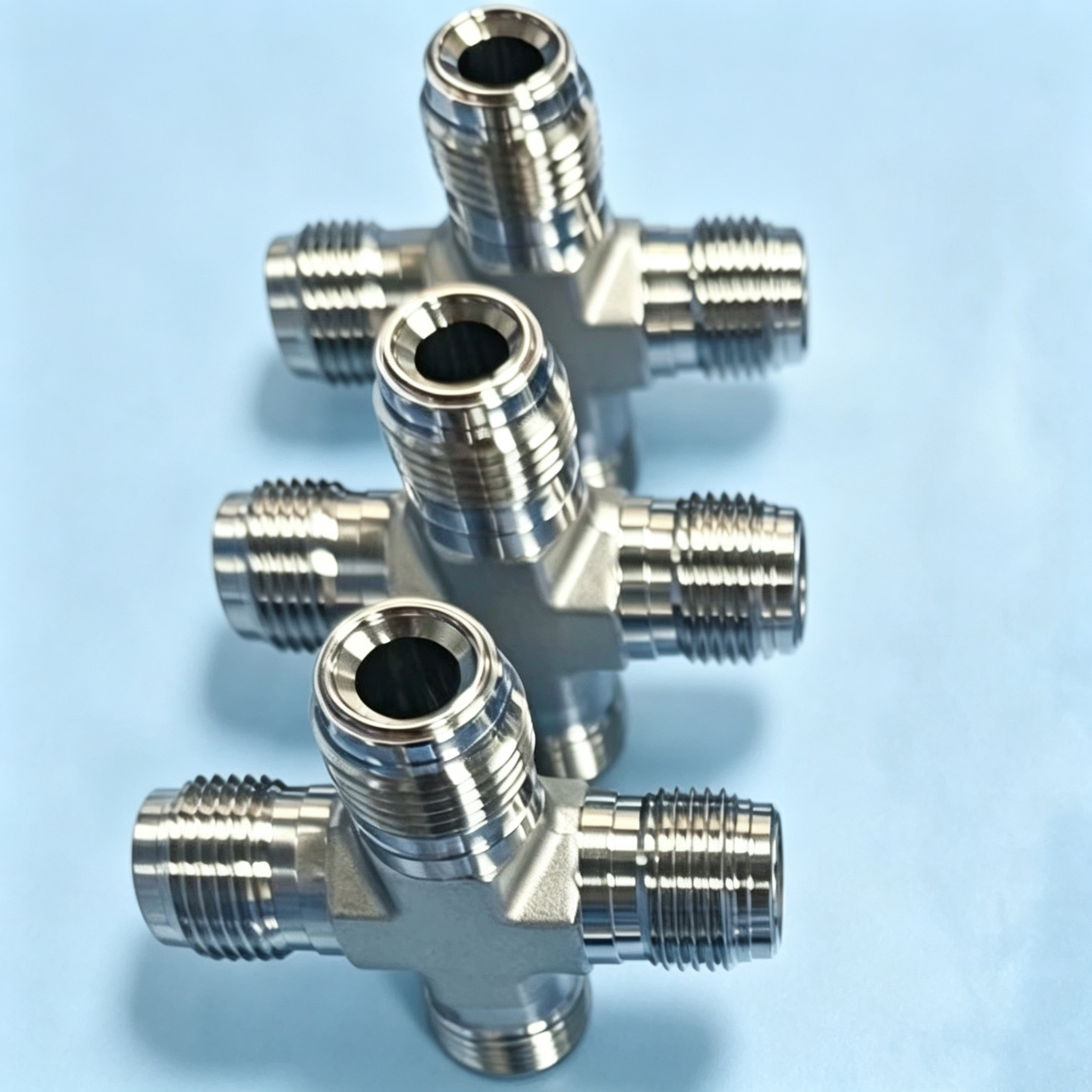 316L 电解抛光四通
